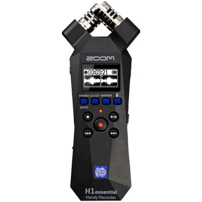 Zoom 2-sporenrecorder H1essential Zwart Zoom 2-sporenrecorder H1essential Zwart