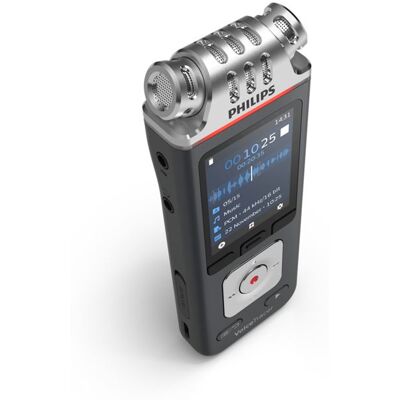 Philips Audio Recorder DVT6115 Antraciet en Chroom Philips Audio Recorder DVT6115 Antraciet en Chroom