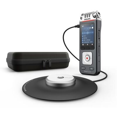 Philips Vergaderrecorder DVT8115 Antraciet en Chroom Philips Vergaderrecorder DVT8115 Antraciet en Chroom