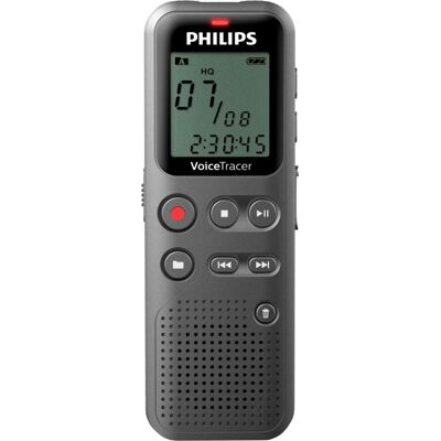 Philips Voice Tracer - Stemrecorder - 8 GB - grijs Philips Voice Tracer - Stemrecorder - 8 GB - grijs
