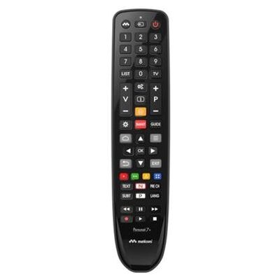 Meliconi Personal 7+ vervangende afstandsbediening voor TCL en Thomson TV's met geïntegreerde DTT Zwart Meliconi Personal 7+ vervangende afstandsbediening voor TCL en Thomson TV's met geïntegreerde DTT Zwart
