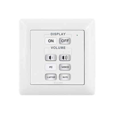 Extron MediaLink MLC 62 RS EU - Afstandsbediening wandmodule - 8 knoppen - kabel/infrarood - wit Extron MediaLink MLC 62 RS EU - Afstandsbediening wandmodule - 8 knoppen - kabel/infrarood - wit