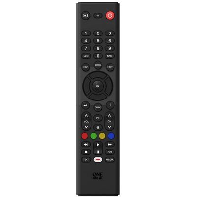 One for all Vervangende afstandsbediening URC1316 Zwart voor Hisense-tv's One for all Vervangende afstandsbediening URC1316 Zwart voor Hisense-tv's