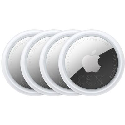 Apple Pakket van 4 AirTags 2e generatie Wit Apple Pakket van 4 AirTags 2e generatie Wit