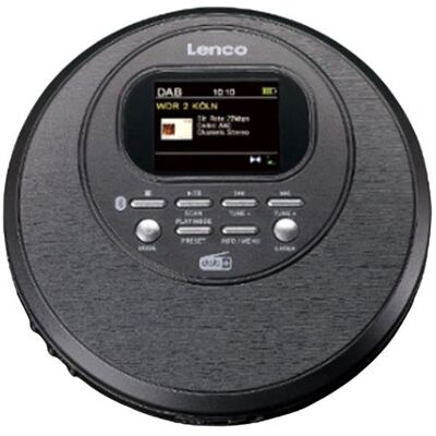 Lenco Cd-speler Cd-500bk Dab+ Bluetooth Zwart Lenco Cd-speler Cd-500bk Dab+ Bluetooth Zwart