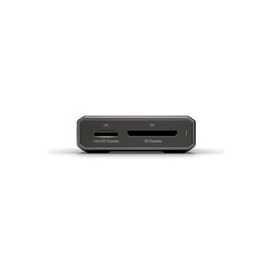 SanDisk PRO-READER Dual Card - Kaartlezer - 2 in 1 (SD Express, microSD Express, microSD UHS-I, microSDHC UHS-I, microSDXC UHS-I, SDHC UHS-I, SDXC UHS-I) - USB-C 3.2 Gen 2 SanDisk PRO-READER Dual Card - Kaartlezer - 2 in 1 (SD Express, microSD Express, microSD UHS-I, microSDHC UHS-I, microSDXC UHS-I, SDHC UHS-I, SDXC UHS-I) - USB-C 3.2 Gen 2