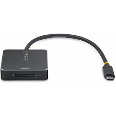 StarTech.com USB-C SD Express Card Reader, USB 10Gbps, Portable Memory Card Reader, USB Type-C to Secure Digital 7.1 Adapter, Works with Any Operating System - Kaartlezer (SDHC, SDXC) - USB-C 3.2 Gen 2 StarTech.com USB-C SD Express Card Reader, USB 10Gbps, Portable Memory Card Reader, USB Type-C to Secure Digital 7.1 Adapter, Works with Any Operating System - Kaartlezer (SDHC, SDXC) - USB-C 3.2 Gen 2