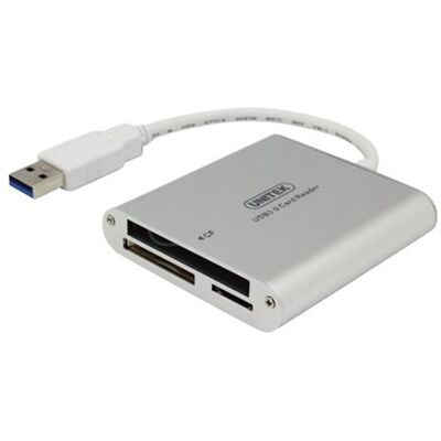 Unitek - Kaartlezer (SDXC, microSD, CF) - USB 3.0 Unitek - Kaartlezer (SDXC, microSD, CF) - USB 3.0