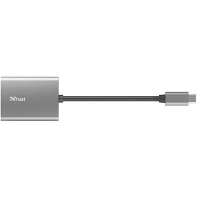 Trust Dalyx - Kaartlezer (microSD, SDHC, SDXC) - USB-C 3.2 Gen 1 Trust Dalyx - Kaartlezer (microSD, SDHC, SDXC) - USB-C 3.2 Gen 1