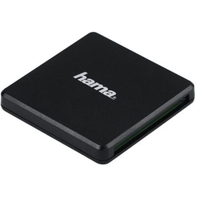 Hama Multi-Card - Kaartlezer (SD, SDHC, SDXC, microSD, microSDHC, microSDXC, CF I) - USB 3.0 Hama Multi-Card - Kaartlezer (SD, SDHC, SDXC, microSD, microSDHC, microSDXC, CF I) - USB 3.0