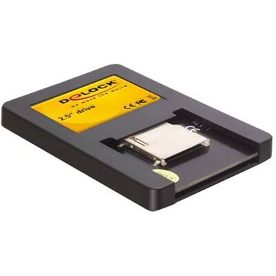 Delock 2½“ Drive SATA > Secure Digital Card - Kaartlezer (SD, SDHC) - Serial ATA Delock 2½“ Drive SATA > Secure Digital Card - Kaartlezer (SD, SDHC) - Serial ATA