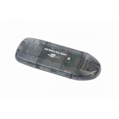 Gembird FD2-SD-1 - Kaartlezer (MMC, SD, RS-MMC) - USB 2.0 Gembird FD2-SD-1 - Kaartlezer (MMC, SD, RS-MMC) - USB 2.0