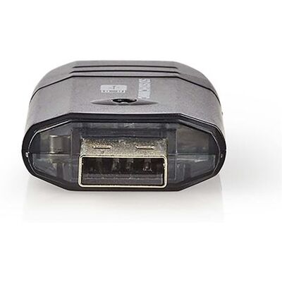 Nedis CRDRU2100BK - Kaartlezer (MMC, SD, SDHC) - USB 2.0 Nedis CRDRU2100BK - Kaartlezer (MMC, SD, SDHC) - USB 2.0