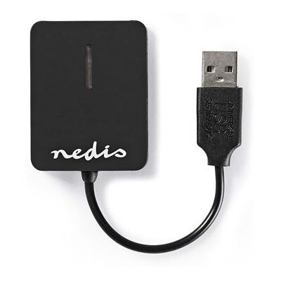 Nedis CRDRU2300BK - Kaartlezer - alles-in-1 (MS PRO, SD, xD, MS PRO Duo, miniSD, TransFlash, SDHC, microSDHC) - USB 2.0 Nedis CRDRU2300BK - Kaartlezer - alles-in-1 (MS PRO, SD, xD, MS PRO Duo, miniSD, TransFlash, SDHC, microSDHC) - USB 2.0