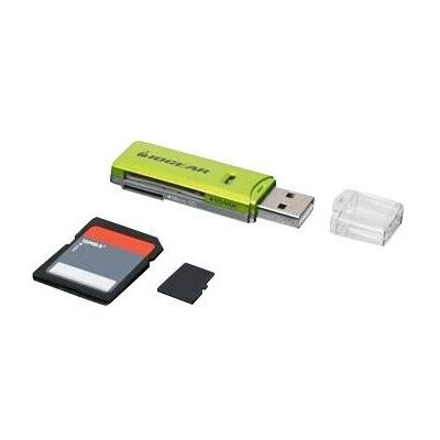 IOGEAR SD/MicroSD/MMC Card Reader/Writer GFR204SD - Kaartlezer (MMC, SD, RS-MMC, microSD, SDHC, microSDHC, SDXC) - USB 2.0 IOGEAR SD/MicroSD/MMC Card Reader/Writer GFR204SD - Kaartlezer (MMC, SD, RS-MMC, microSD, SDHC, microSDHC, SDXC) - USB 2.0