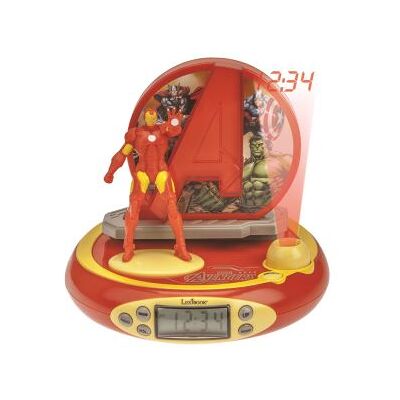 Lexibook Wekkerradio met projector Avengers Iron Man Lexibook Wekkerradio met projector Avengers Iron Man