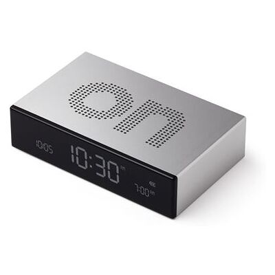 Lexon Omkeerbare LCD wekkerradio Flip Premium Aluminium Lexon Omkeerbare LCD wekkerradio Flip Premium Aluminium