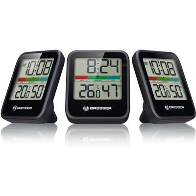 Weerstation Bresser Klimaatmonitor Thermo Hygrometer Dcf 7000016 Zwart Weerstation Bresser Klimaatmonitor Thermo Hygrometer Dcf 7000016 Zwart