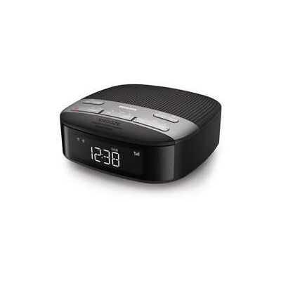 Philips Wekkerradio TAR3505 met dubbel alarm Zwart Philips Wekkerradio TAR3505 met dubbel alarm Zwart