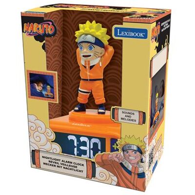 Wekker Nachtlampje Lexibook Naruto Wekker Nachtlampje Lexibook Naruto