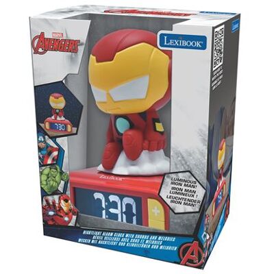 Wekker Nachtlampje Lexibook Iron Man Wekker Nachtlampje Lexibook Iron Man