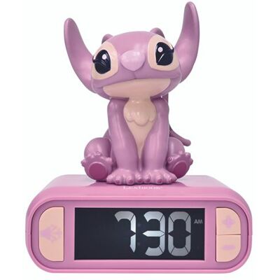 Lexibook 3 in 1 Wekker Engel Disney Stitch Roze Lexibook 3 in 1 Wekker Engel Disney Stitch Roze