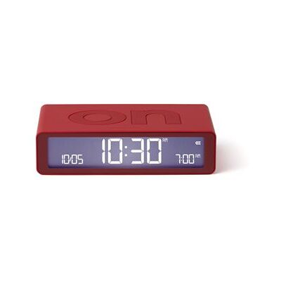 Lexon Wekkerradio Flip Classic Rood Lexon Wekkerradio Flip Classic Rood