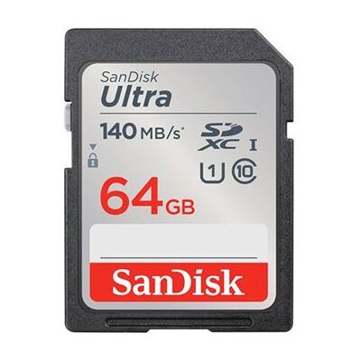 SanDisk SDHC en SDXC-geheugenkaart Ultra 64 GB UHS-I Klasse 10 SanDisk SDHC en SDXC-geheugenkaart Ultra 64 GB UHS-I Klasse 10