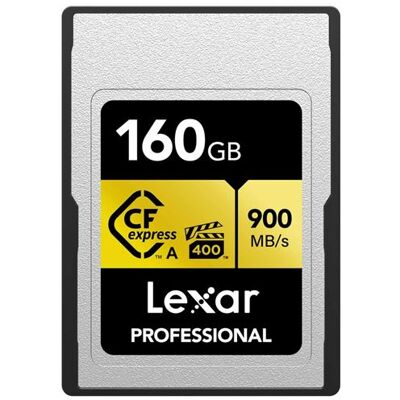 Lexar Professional Express CF geheugenkaart A 160 GB Grijs en zwart Lexar Professional Express CF geheugenkaart A 160 GB Grijs en zwart