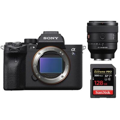 Sony Alpha A7S III Boîtier + FE 50 mm f1.4 GM + SanDisk 128GB Extreme PRO UHS-II SDXC 300 MB/s Sony Alpha A7S III Boîtier + FE 50 mm f1.4 GM + SanDisk 128GB Extreme PRO UHS-II SDXC 300 MB/s