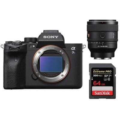 Sony Alpha A7S III Body + FE 50mm f1.4 GM + SanDisk 64GB Extreme PRO UHS-II SDXC 300 MB/s Sony Alpha A7S III Body + FE 50mm f1.4 GM + SanDisk 64GB Extreme PRO UHS-II SDXC 300 MB/s