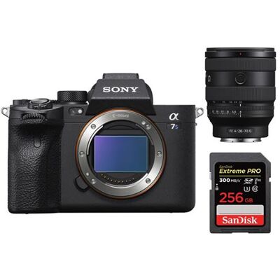 Sony Alpha A7S III Boîtier + FE 20-70 mm F4 G + SanDisk 256GB Extreme Pro SDXC UHS-II U3 V90 300MB/s Sony Alpha A7S III Boîtier + FE 20-70 mm F4 G + SanDisk 256GB Extreme Pro SDXC UHS-II U3 V90 300MB/s