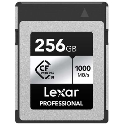 Lexar Professional Express CF Geheugenkaart B 256 GB Grijs en Zwart Lexar Professional Express CF Geheugenkaart B 256 GB Grijs en Zwart