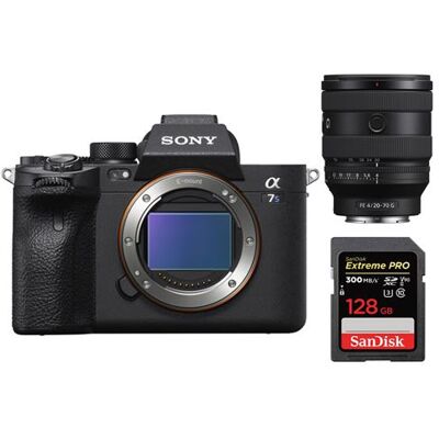 Sony Alpha A7S III Boîtier + FE 20-70 mm F4 G + SanDisk 128GB Extreme PRO UHS-II SDXC 300 MB/s Sony Alpha A7S III Boîtier + FE 20-70 mm F4 G + SanDisk 128GB Extreme PRO UHS-II SDXC 300 MB/s