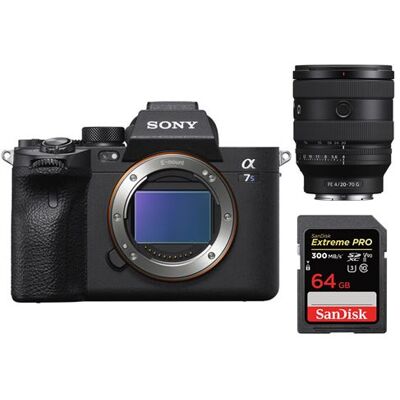 Sony Alpha A7S III Boîtier + FE 20-70 mm F4 G + SanDisk 64GB Extreme PRO UHS-II SDXC 300 MB/s Sony Alpha A7S III Boîtier + FE 20-70 mm F4 G + SanDisk 64GB Extreme PRO UHS-II SDXC 300 MB/s