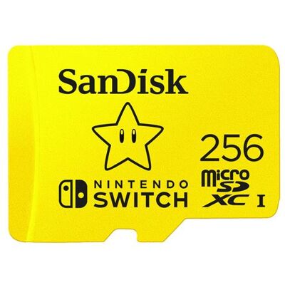 SanDisk microSDXC geheugenkaart 256 GB voor Nintendo Switch SanDisk microSDXC geheugenkaart 256 GB voor Nintendo Switch