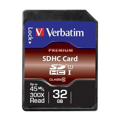 Verbatim - flashgeheugenkaart - 32 GB - SDHC Verbatim - flashgeheugenkaart - 32 GB - SDHC