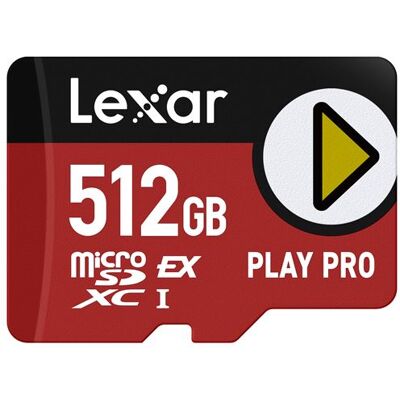 Lexar Micro SDXC-geheugenkaart Express Play Pro 512 GB compatibel met Nintendo Switch 2 Lexar Micro SDXC-geheugenkaart Express Play Pro 512 GB compatibel met Nintendo Switch 2