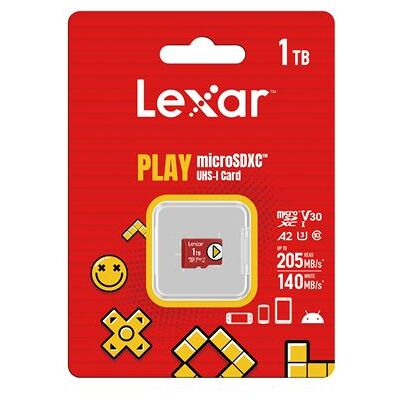 Lexar micro SDXC™ geheugenkaart 1 TB Play Special Gaming Rood Lexar micro SDXC™ geheugenkaart 1 TB Play Special Gaming Rood