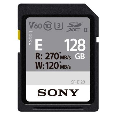 Sony SDXC geheugenkaart UHS-II 128 GB Sony SDXC geheugenkaart UHS-II 128 GB