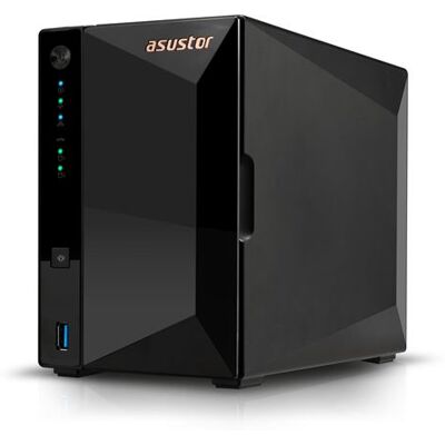 ASUSTOR Drivestor 2 Pro Gen2 AS3302T v2 - NAS-server - 2 bays - SATA 6Gb/s - RAID JBOD, 0, 1 - RAM 2 GB - 2.5 Gigabit Ethernet - iSCSI ondersteuning ASUSTOR Drivestor 2 Pro Gen2 AS3302T v2 - NAS-server - 2 bays - SATA 6Gb/s - RAID JBOD, 0, 1 - RAM 2 GB - 2.5 Gigabit Ethernet - iSCSI ondersteuning