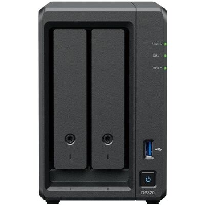 Synology ActiveProtect Appliance DP320 - NAS-server - 16 TB - HDD 8 TB x 2 - RAID 1 - RAM 8 GB - Gigabit Ethernet Synology ActiveProtect Appliance DP320 - NAS-server - 16 TB - HDD 8 TB x 2 - RAID 1 - RAM 8 GB - Gigabit Ethernet