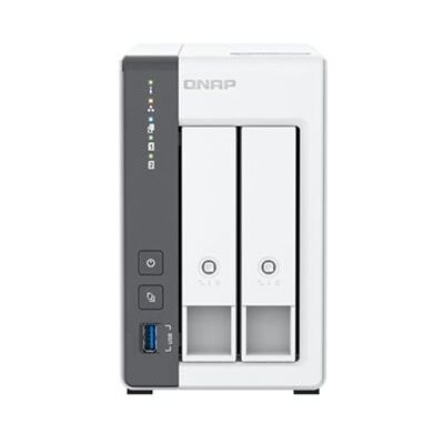 QNAP TS-216G - NAS-server - 2 bays - SATA 6Gb/s - RAID JBOD, 0, 1 - RAM 4 GB - 2.5 Gigabit Ethernet - iSCSI ondersteuning QNAP TS-216G - NAS-server - 2 bays - SATA 6Gb/s - RAID JBOD, 0, 1 - RAM 4 GB - 2.5 Gigabit Ethernet - iSCSI ondersteuning