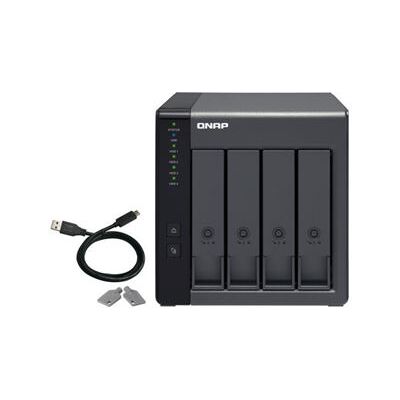 Qnap TR-004 NAS-server 4 x SATA 3 Gbit Zwart Qnap TR-004 NAS-server 4 x SATA 3 Gbit Zwart