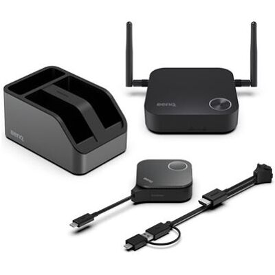 BenQ InstaShow WDC15 - Voor Huddle & Kleine Ruimtes - videoconferentiekit (InstaShow knop, InstaShow ontvanger) - zwart - TAA Compliant BenQ InstaShow WDC15 - Voor Huddle & Kleine Ruimtes - videoconferentiekit (InstaShow knop, InstaShow ontvanger) - zwart - TAA Compliant