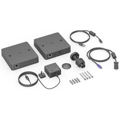 Logitech Extend - Video/audio-uitbreider - USB-C, 10Mb LAN - over CAT 5e/6 - maximaal 100 m Logitech Extend - Video/audio-uitbreider - USB-C, 10Mb LAN - over CAT 5e/6 - maximaal 100 m
