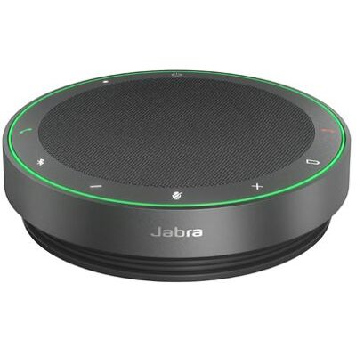 Jabra Speak2 75 UC - Luidsprekertelefoon handsfree - Bluetooth - draadloos - USB-A, USB-C - donkergrijs - gecertificeerd voor Zoom-ruimtes, Zoom-gecertificeerd, Alcatel-Lucent-gecertificeerd, Avaya-gecertificeerd, Cisco Webex Certified, Unify-gecertificee Jabra Speak2 75 UC - Luidsprekertelefoon handsfree - Bluetooth - draadloos - USB-A, USB-C - donkergrijs - gecertificeerd voor Zoom-ruimtes, Zoom-gecertificeerd, Alcatel-Lucent-gecertificeerd, Avaya-gecertificeerd, Cisco Webex Certified, Unify-gecertificee