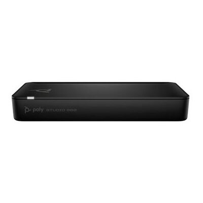 HP Poly Studio G62 - Zonder netsnoer - videoconferentiesysteem - gecertificeerd voor Microsoft Teams, gecertificeerd voor Poly Video - zwart - TAA Compliant - met PoE+ Adapter - power adapter included HP Poly Studio G62 - Zonder netsnoer - videoconferentiesysteem - gecertificeerd voor Microsoft Teams, gecertificeerd voor Poly Video - zwart - TAA Compliant - met PoE+ Adapter - power adapter included