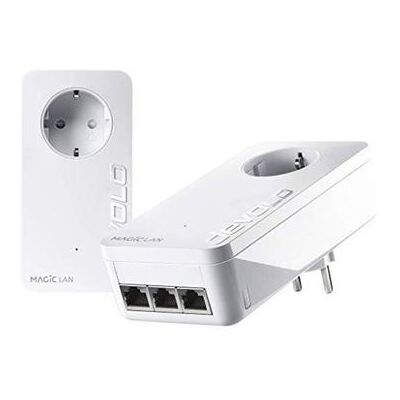 Devolo Starter Kit Magic 2 LAN triple - bridge - GigE, HomeGrid Devolo Starter Kit Magic 2 LAN triple - bridge - GigE, HomeGrid