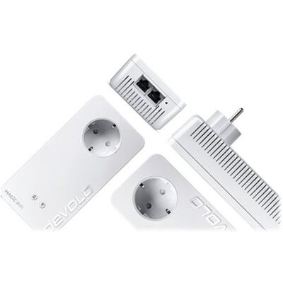 devolo Magic 2 WiFi 2-1 - Bridge 1GbE, HomeGrid - Wi-Fi 5 - Dual Band - aansluitbaar aan muur devolo Magic 2 WiFi 2-1 - Bridge 1GbE, HomeGrid - Wi-Fi 5 - Dual Band - aansluitbaar aan muur
